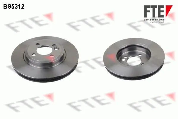 Handler.Part Brake disc FTE Automotive BS5312 1