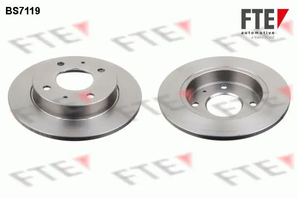 Handler.Part Brake disc FTE Automotive BS7119 1