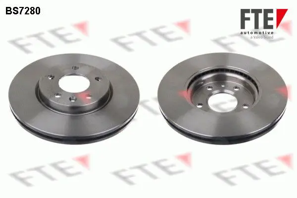 Handler.Part Brake disc FTE Automotive BS7280 1