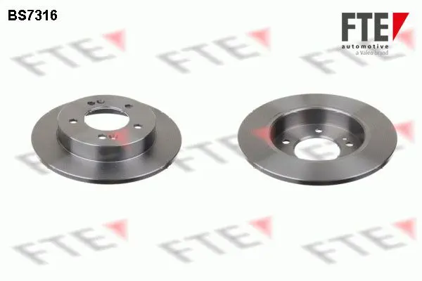 Handler.Part Brake disc FTE Automotive BS7316 1