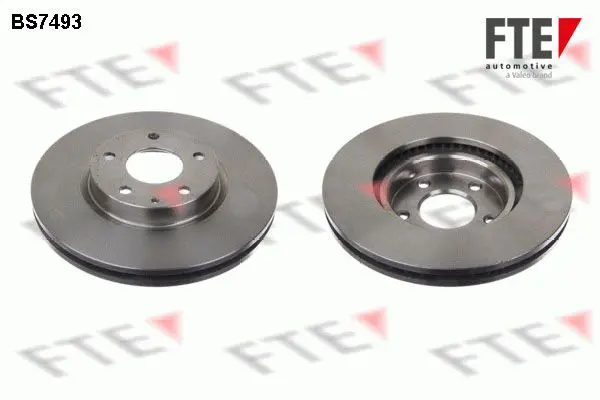 Handler.Part Brake disc FTE Automotive BS7493 1