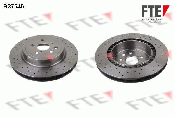 Handler.Part Brake disc FTE Automotive BS7646 1