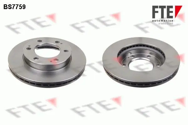 Handler.Part Brake disc FTE Automotive BS7759 1