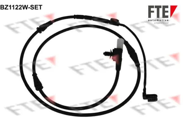 Handler.Part Warning contact, brake pad wear FTE Automotive BZ1122WSET 1