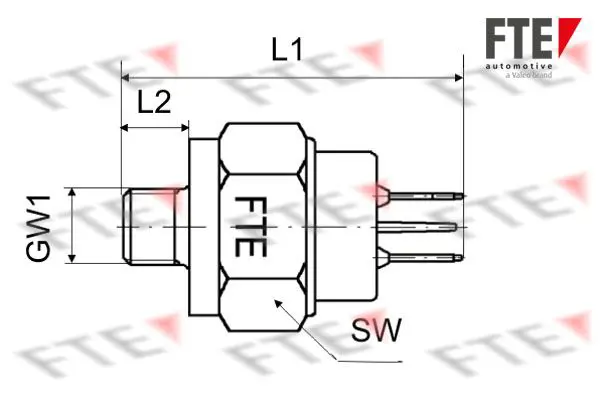 Handler.Part Brake light switch FTE Automotive H00006 1