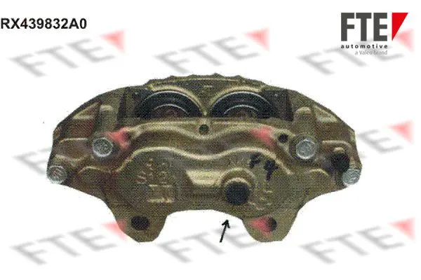 Handler.Part Brake caliper FTE Automotive RX439832A0 1