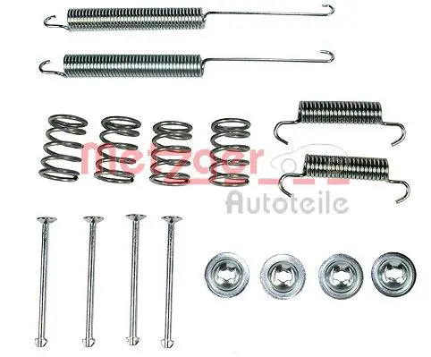 Handler.Part Accessory kit, brake shoes METZGER 1050026 1