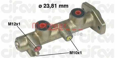 Handler.Part Brake master cylinder METZGER 202270 1