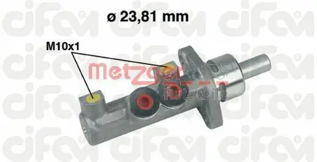 Handler.Part Brake master cylinder METZGER 202412 1