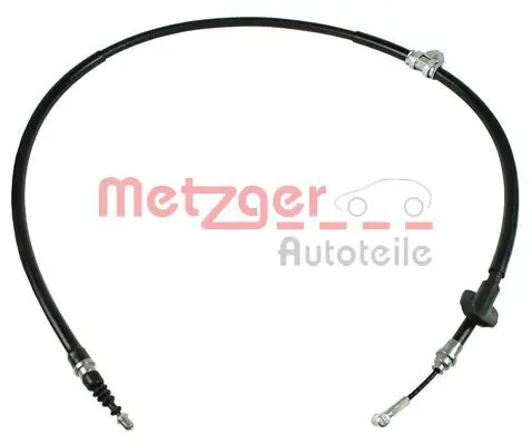 Handler.Part Cable, parking brake METZGER 4511 1