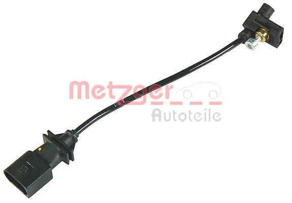 Handler.Part Rpm sensor, engine management METZGER 0902248 1