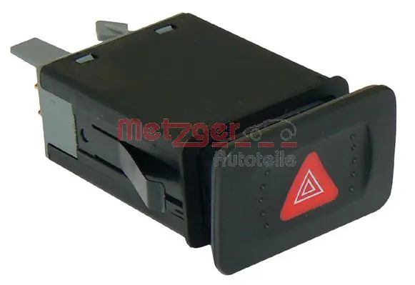 Handler.Part Hazard light switch METZGER 0916060 1