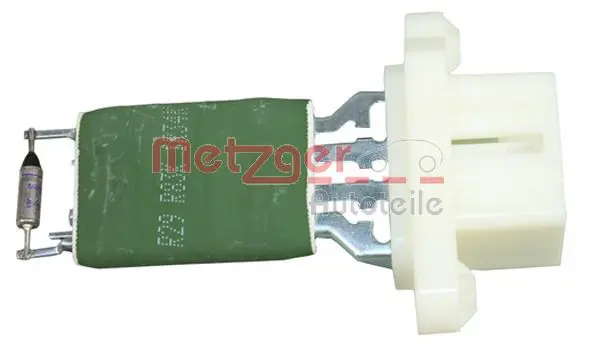 Handler.Part Resistor, interior blower METZGER 0917029 1