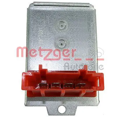 Handler.Part Resistor, interior blower METZGER 0917031 2