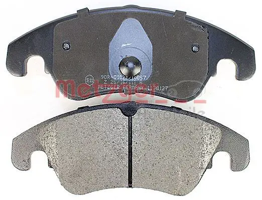 Handler.Part Brake pad set, disc brake METZGER 1170127 4