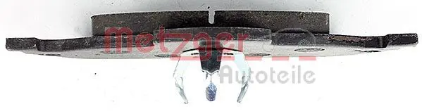 Handler.Part Brake pad set, disc brake METZGER 1170281 5