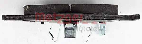 Handler.Part Brake pad set, disc brake METZGER 1170287 5