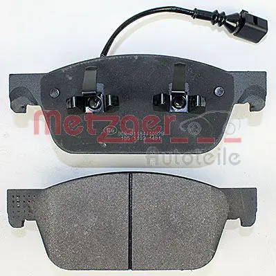 Handler.Part Brake pad set, disc brake METZGER 1170484 3