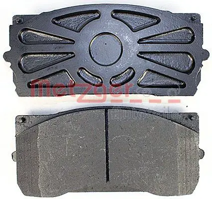 Handler.Part Brake pad set, disc brake METZGER 1170525 3