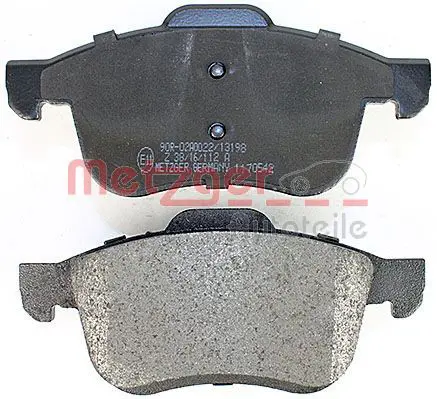 Handler.Part Brake pad set, disc brake METZGER 1170542 4