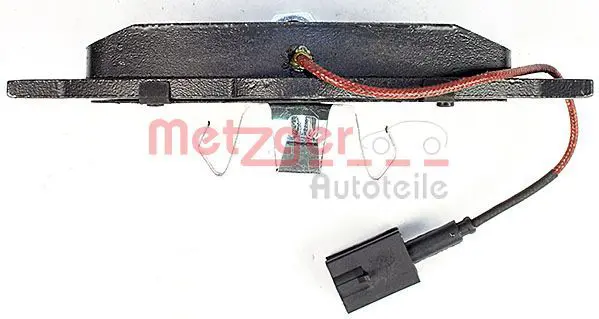 Handler.Part Brake pad set, disc brake METZGER 1170542 5