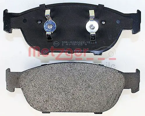 Handler.Part Brake pad set, disc brake METZGER 1170657 4