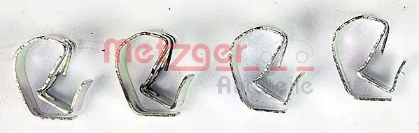 Handler.Part Brake pad set, disc brake METZGER 1170811 4