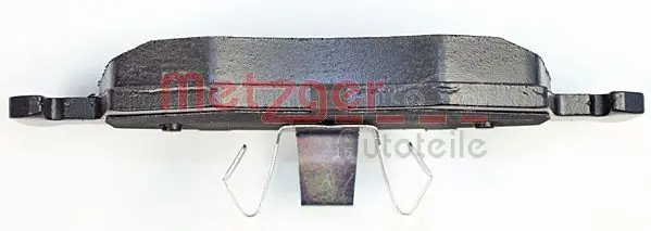 Handler.Part Brake pad set, disc brake METZGER 1170822 4