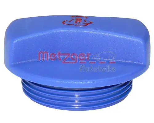 Handler.Part Sealing cap, coolant tank METZGER 2140037 1