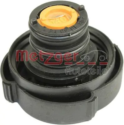 Handler.Part Sealing cap, coolant tank METZGER 2140046 2