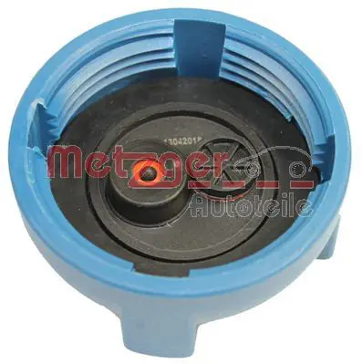 Handler.Part Sealing cap, coolant tank METZGER 2140050 2