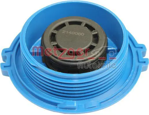 Handler.Part Sealing cap, coolant tank METZGER 2140060 2