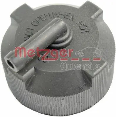 Handler.Part Sealing cap, coolant tank METZGER 2140150 1