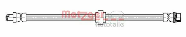 Handler.Part Brake hose METZGER 4112149 1