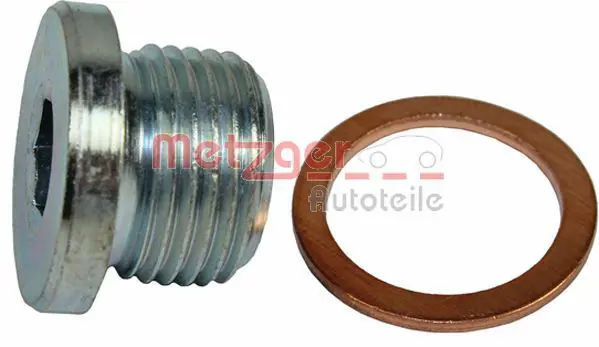 Handler.Part Sealing plug, oil sump METZGER 8030005 1