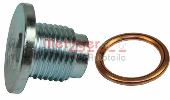 Handler.Part Sealing plug, oil sump METZGER 8030016 1