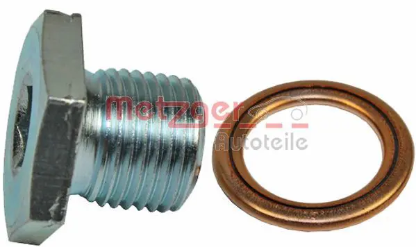 Handler.Part Sealing plug, oil sump METZGER 8030028 1