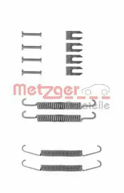 Handler.Part Accessory kit, brake shoes METZGER 1050610 1