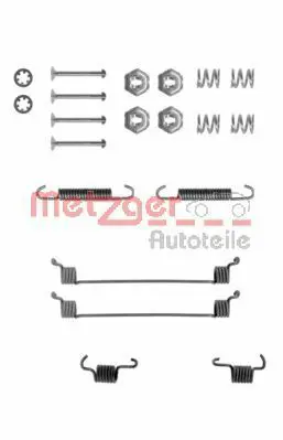 Handler.Part Accessory kit, brake shoes METZGER 1050651 1