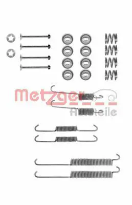 Handler.Part Accessory kit, brake shoes METZGER 1050678 1