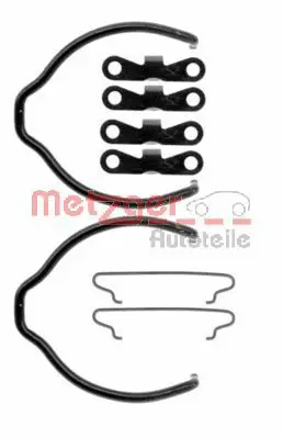 Handler.Part Accessory kit, parking brake shoes METZGER 1050721 1