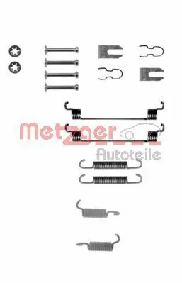 Handler.Part Accessory kit, brake shoes METZGER 1050783 1