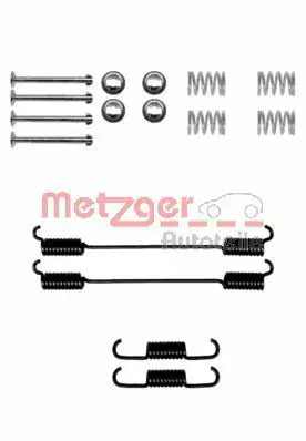 Handler.Part Accessory kit, brake shoes METZGER 1050796 1