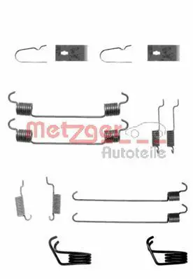 Handler.Part Accessory kit, brake shoes METZGER 1050799 1