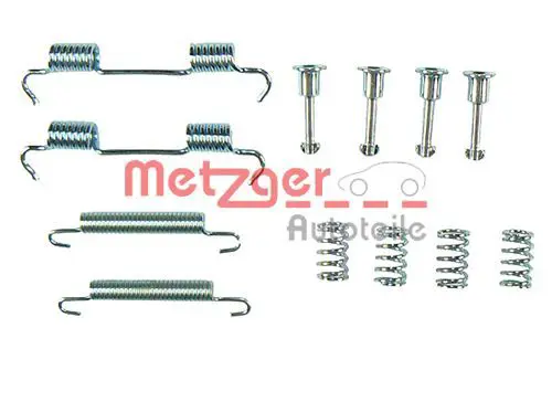 Handler.Part Accessory kit, parking brake shoes METZGER 1050801 1