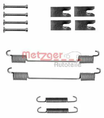 Handler.Part Accessory kit, brake shoes METZGER 1050836 1