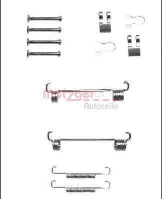 Handler.Part Accessory kit, parking brake shoes METZGER 1050851 1