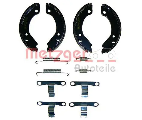 Handler.Part Brake shoe set, parking brake METZGER KR203 1