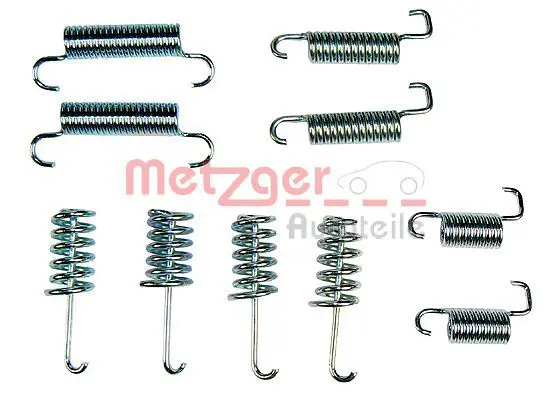 Handler.Part Brake shoe set, parking brake METZGER KR226 3