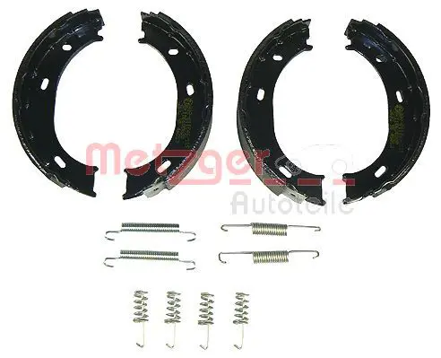 Handler.Part Brake shoe set, parking brake METZGER KR955 1